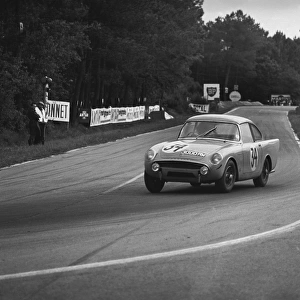 1961 Le Mans 24 hours: Peter Harper / Peter Proctor, 16th position, action