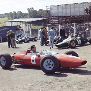 1964 British Grand Prix - Lorenzo Bandini: Lorenzo Bandini in parc ferme