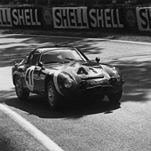 1964 Le Mans 24 Hours: Giampiero Biscaldi / Giancarlo Sala, 15th position, action