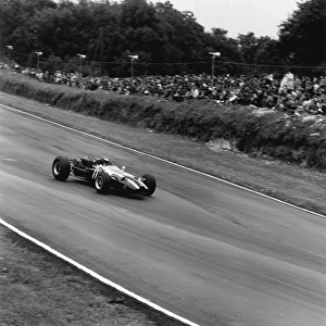 1966 British Grand Prix - Jochen Rindt: Jochen Rindt, Cooper T81-Maserati, 5th position, portrait