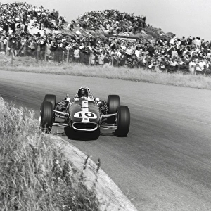 1966 Dutch Grand Prix - Dan Gurney: Dan Gurney, Eagle aR101-Climax, retired, action