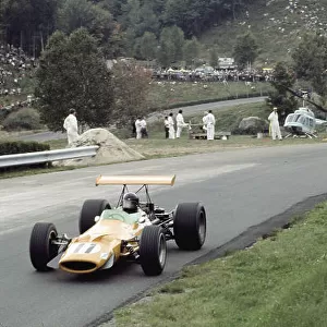 1968 Canadian Grand Prix. Mont-Tremblant, (St. Jovite), Quebec, Canada. 20-22 September 1968. Dan Gurney (AAR/McLaren M7A Ford) followed by Denny Hulme (McLaren M7A Ford)