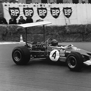 1969 Pau Grand Prix: Jochen Rindt, 1st position, action