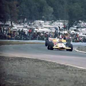 1970 United States Grand Prix. Watkins Glen, New York, USA. 2-4 October 1970. Joakim Bonnier (Ecurie Bonnier/McLaren M7C Ford). Ref-70 USA 08. World Copyright - LAT Photographic