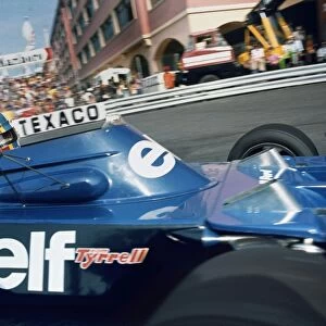 1973 Monaco Grand Prix: Francois Cevert 4th position, action