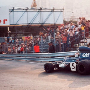 1973 Monaco Grand Prix. Monte Carlo, Monaco. 31 / 5-3 / 6 1973. Jackie Stewart (Tyrrell 006 Ford) 1st position. Ref-73 MON 57. World Copyright - LAT Photographic