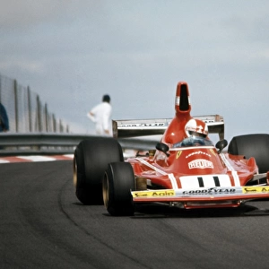 1974 French Grand Prix - Clay Regazzoni: Clay Regazzoni, 3rd position, action