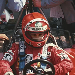 1976 German Grand Prix: Niki Lauda, Did Not Finish, accident, portrait