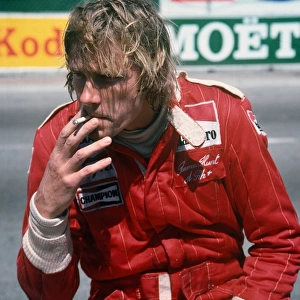 1976 Long Beach Grand Prix: James Hunt, retired, portrait