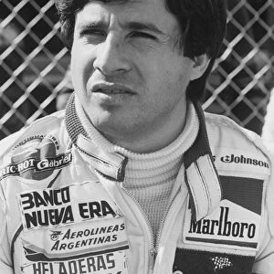 1981 San Marino Grand Prix: Miguel Angel Guerra, retired, portrait