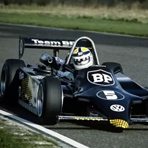 1983 British Formula 3 Championship. Thruxton, Great Britain. Calvin Fish, Dave Price Racing Ralt RT3-Volkswagen, action. World Copyright: LAT Photographic