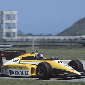1984 Brazilian Grand Prix: Jacarepagua, Rio de Janeiro, Brazil. 23rd - 25th March 1984