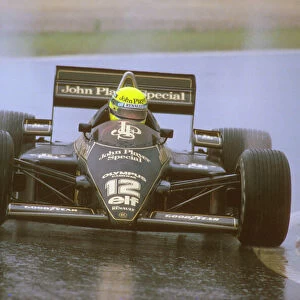 1985 Portuguese Grand Prix: Ayrton Senna 1st position