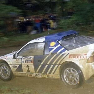 1986 World Rally Championship. Lombard RAC Rally, Great Britain. 16-19 November 1986