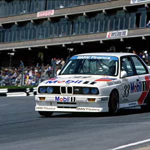 1988 British Touring Car Championship: Frank Sytner, 1st in Class B, 7th Overall, action