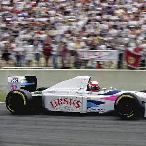 1994 French Grand Prix. Magny-Cours, France. 30/6-2/7 1994. Paul Belmondo (Pacific PR01 Ilmor). Ref-94 FRA 31. World Copyright - LAT Photographic