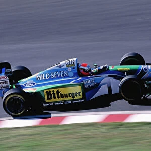 1994 Japanese Grand Prix. Suzuka, Japan. 4-6 November 1994. Johnny Herbert (Benetton B194 Ford). Ref-94 JAP 17. World Copyright - LAT Photographic
