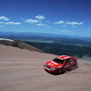 2000 PIKES PEAK HILLCLIMB Per Eklund was first in the Pike's Peak Open class and second overall. 2000 Phillip Abbott USA LAT PHOTOGRAPHIC