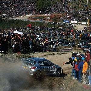 2000 Rally of Portugal 16th - 18th March 2000 The second place Peugeot of Marcus