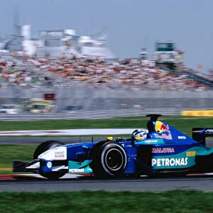 2001 Canadian Grand Prix. Montreal, Quebec, Canada. 8-10 June 2001. Kimi Raikkonen (Sauber C20 Petronas). Ref-01 CAN 26. World Copyright - Clive Rose / LAT Photographic