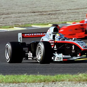 2001 Formula Nippon Championship Mine, Japan. 23rd September 2001. Race winner, action. World Copyright: Yasushi Ishihara/LAT Photographic ref: Digital Image Only