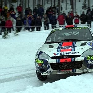 2001 World Rally Championship: Colin McRae Ford Focus WRC on the final day