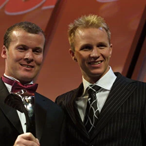 2002 Autosport Awards. Justin Dale and Petter Solberg