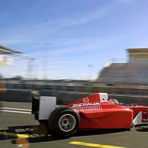 2002 Formula 3000 Testing. Nicolas Kiesa, PSM Racing. Estoril, Portugal. 13-14th February 2002. World Copyright: Spinney/LAT Photographic. Ref. : 8. 5mb Digital Image