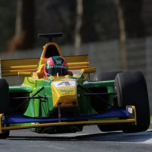 2002 Formula 3000 Testing. R. Sperafico, Petrobras Junior Team. Imola, San Marino. 6-7 March 2002. World Copyright: Spinney/LAT Photographic Ref. : 8. 5 mb Digital Image
