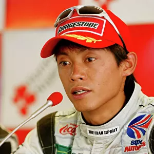 2002 Formula Nippon Championship, Fuji, Japan, 1st September 2002. Juichi Wakisaka, Rd 7 winner. World Copyright: Ishihara/LAT Photographic