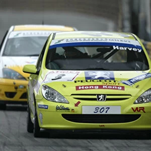 2002 Guia Touring Cars Tim Harvey, Peugeot 307. Circuit de Guia, Macau