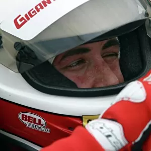 2003 Champ Car World Series Spring Training Sebring, Florida. Michel Jourdain Jr Team Rahal Newman Haas Racing Photo: STEVEN TEE / LAT