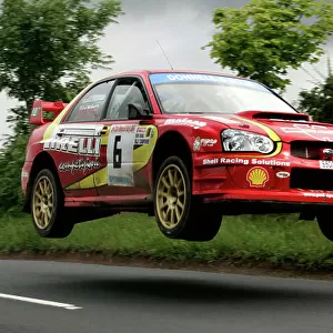 2004 British Rally Championship Derek McGarrity Jim Clark Rally 2004 World Copyright Ebrey/LAT Photographic