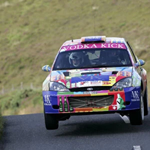 2004 British Rally Championship Steve Perez Manx International Rally 2004