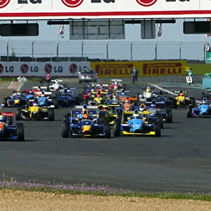 2004 Formula Renault 2000 Eurocup Start of the race. World Copyright