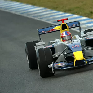 2004 Formula One Testing. Vitantonio Liuzzi, Red Bull Racing Jerez, Spain