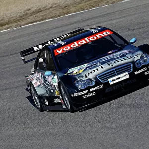 2005 DTM Testing Mugello, Italy. 8th - 11th March 2005 Mika Hakkinen (HWA Mercedes C-Class) action. World Copyright: Andre Irlmeier/LAT Photographic ref: Digital Image Only