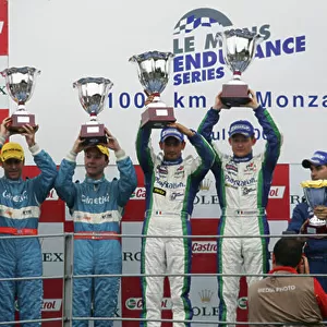 2005 European Le Mans Series, Podium, Monza (I), 10th July 2005, World Copyright: Jakob Ebrey/LAT Photographic