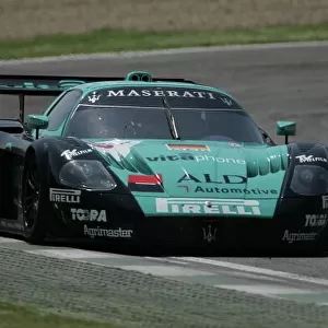 2005 FIA GT Championship Imola, Italy. 28th - 29th May 2005 Bartels/Scheider (No. 9 Maserati MC12 GT1). Action. World Copyright: Photo4/LAT Photographic ref: Digital Image Only