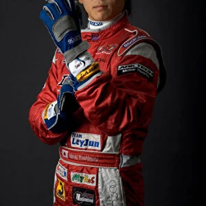 2005 GP2 Drivers Photo Shoot. Hiro Yoshimoto (J, BCN Competicion). Portrait. 14th June 2005. Paul Ricard, France. World Copyright: GP2 Series. Ref: Digital Image Only. Hi-Res Available on request