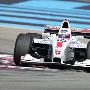 2005 GP2 Series Testing. Alexandre Premat (F, ART Grand Prix). Action. 15th June 2005