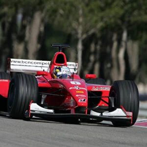 2005 GP2 Series Testing. Hiro Yoshimoto (J, BCN Competicion). Action. 15th June 2005. Paul Ricard, France. World Copyright: GP2 Series. Ref: Digital Image Only