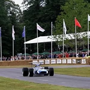 2006 Goodwood Festival of Speed Goodwood, Great Britain. 7th - 9th July 2006. Nico Rosberg leads Jackie Stewart in a Matra MS10. World Copyright: Gary Hawkins/LAT Photographic. ref: Digital Image Only