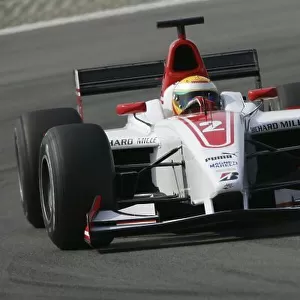 2006 GP2 Series. Round 3. Nurburgring, Germany. 5th May 2006. Friday qualifying. Lewis Hamilton (GBR, ART Grand Prix). Action. World Copyright: Glenn Dunbar/GP2 Series Media Service. Ref: Digital Image Only.YY8P9453.jpg
