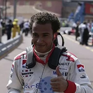 2006 GP2 Series. Round 5. Monte-Carlo, Monaco. 27th May 2006. Friday Qualifying. Lewis Hamilton (GBR, ART Grand Prix). Portrait. World Copyright: Charles Coates/GP2 Series Media Service. Ref: Digital Image Only. ZK5Y8479. jpg