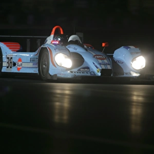2006 Le Mans 24 Hours: C. Y. Gosselin / K. Ojjeh / P. Ragues, Paul Belmondo Racing, Courage Ford. Night Action