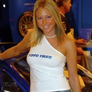 2007 Autosport International Show Girl. World Copyright: Jeff Bloxham/LAT Photographic ref: Digital Image DSC_4847