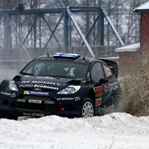2014 World Rally Championship Rally Sweden 5th - 8th February 2014 Mikko Hirvonen, Ford, action Worldwide Copyright: McKlein/LAT