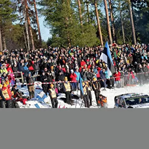 2015 World Rally Championship Swedish Rally 12th - 15th February 2015 Elfyn Evans, Ford, action Worldwide Copyright: McKlein/LAT
