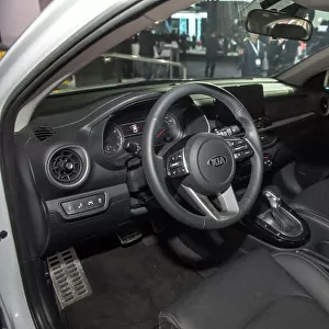 2019 Kia Forte debuts at the 2018 North American International Auto Show in Detroit